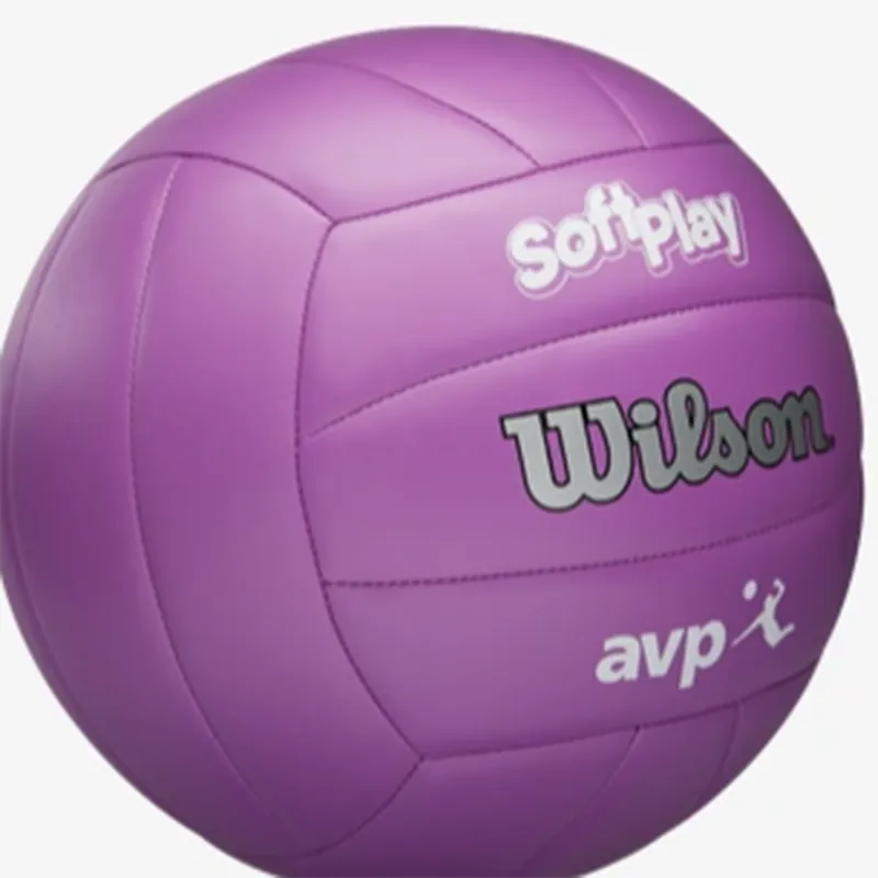 Wilson PU Size 5 Volleyball Unisex Purple-1