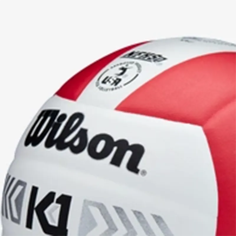 Wilson Size 5 Volleyball Unisex Red White-4
