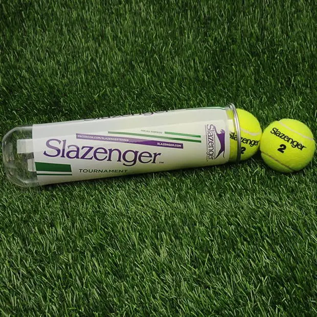 Slazenger Tournament Tennis Balls Felt Match Ball Competition Neon Yellow-3
