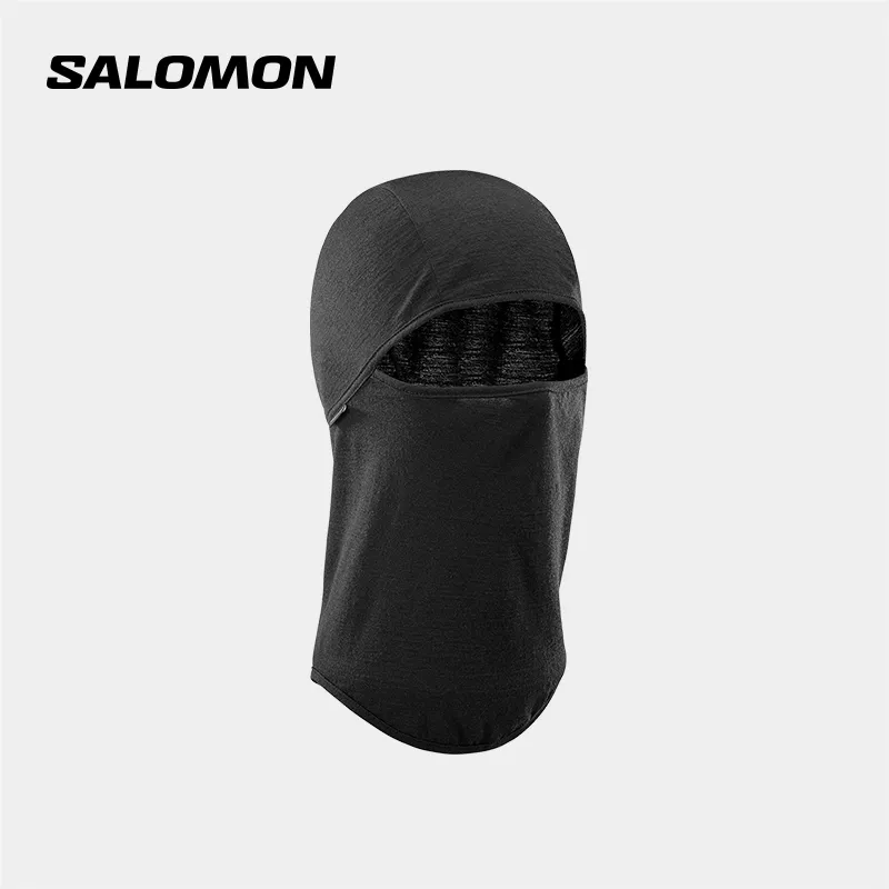 SALOMON Riding Equipment Pullover Mask Unisex Wool Black-1