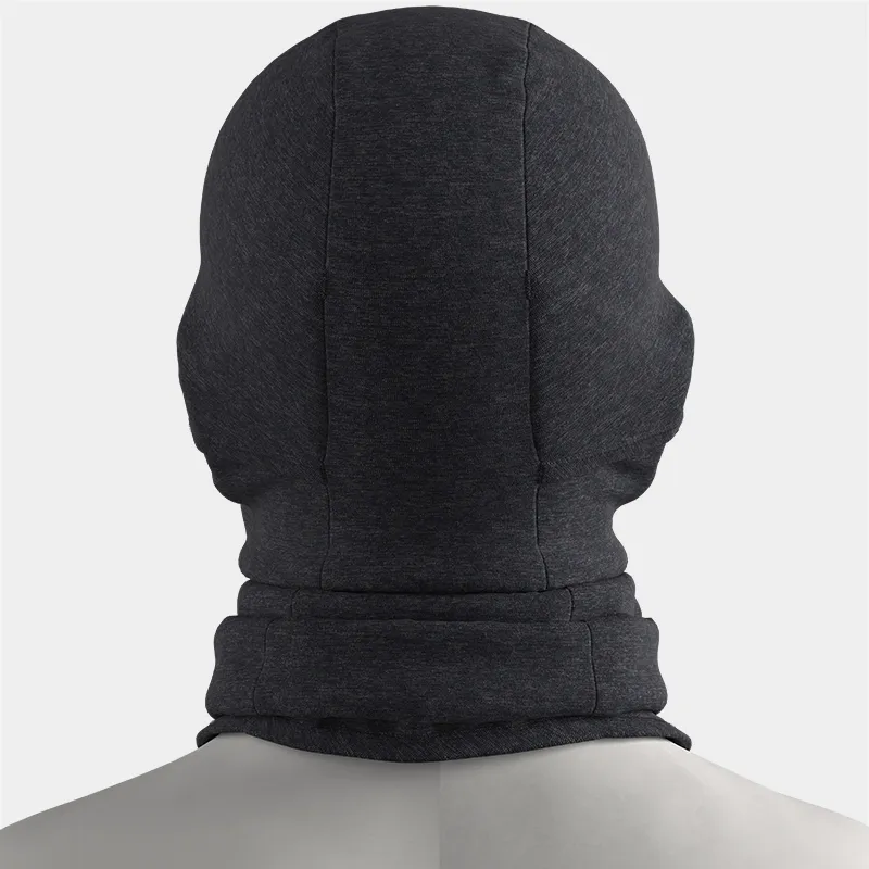 SALOMON Riding Equipment Pullover Mask Unisex Wool Black-2