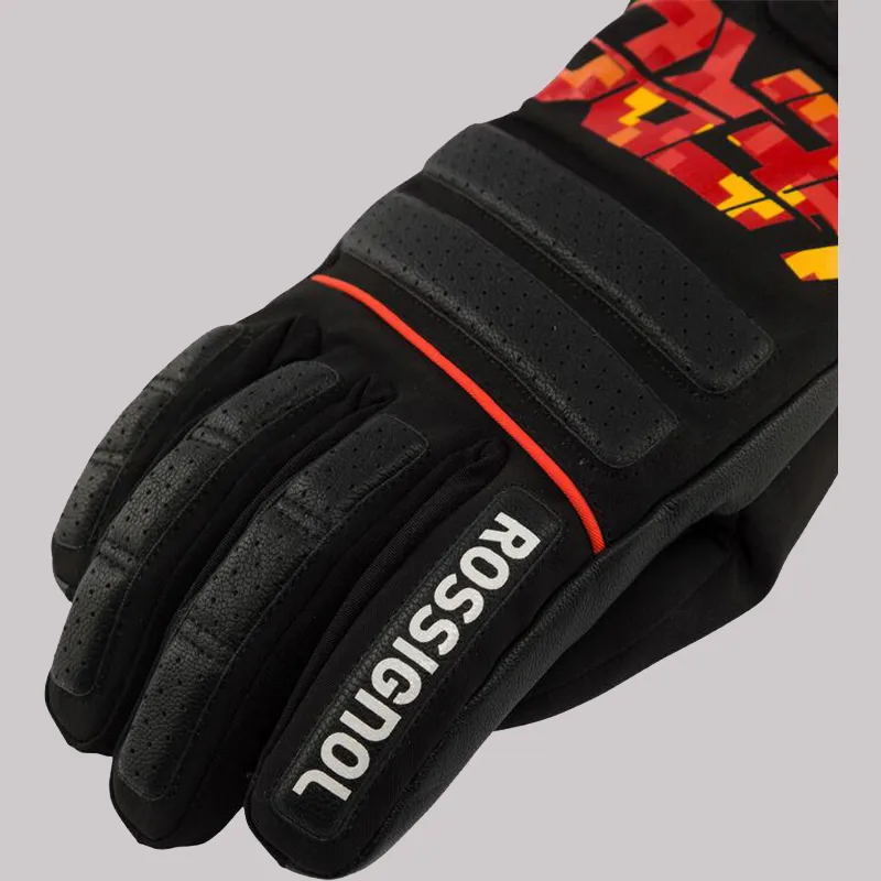 ROSSIGNOL Ski Gloves Men's Oxyorange-421-3