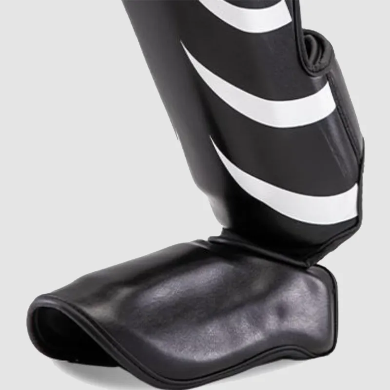 LARA STAR Boxing Leg Protection PU One Piece Molding Liner EVA Unisex Black-2