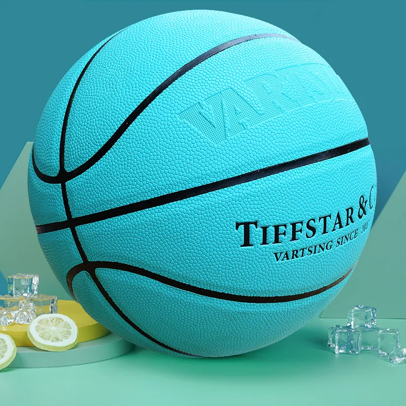 Vartsing x VARTSING PU Basketball Blue 4/5/7 Size Training-7