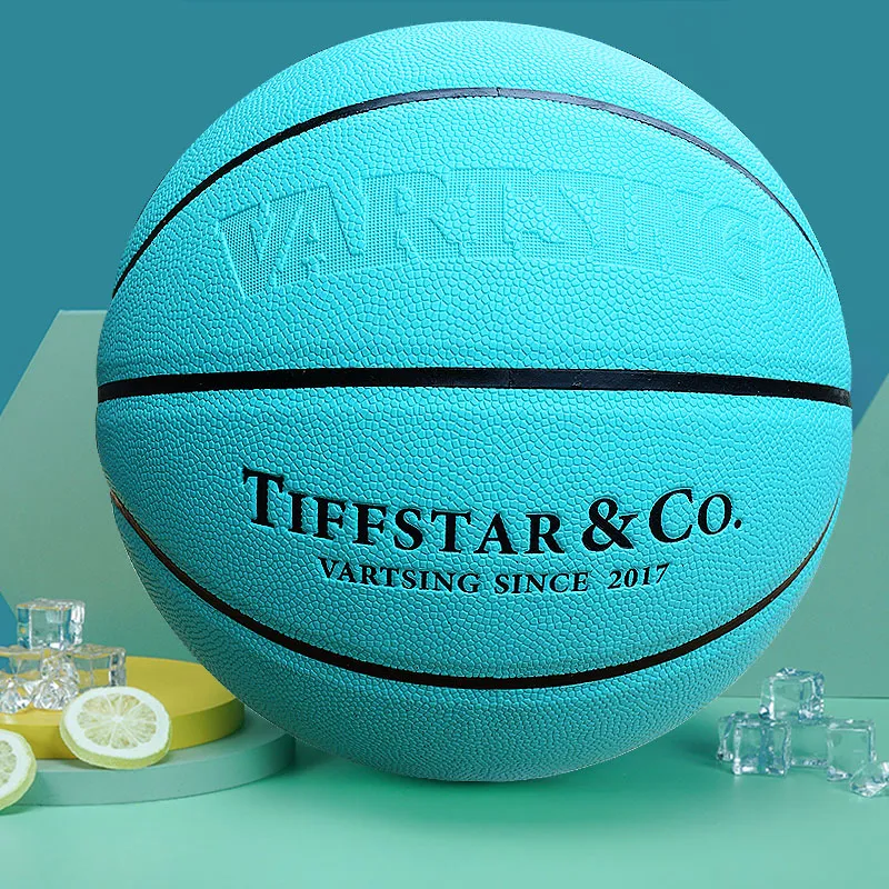 Vartsing x VARTSING PU Basketball Blue 4/5/7 Size Training-6