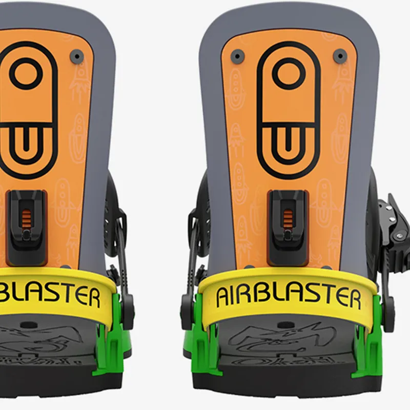Deeluxe Ski Bindings M L Single Snowboard Freestyle Colorful Green-1