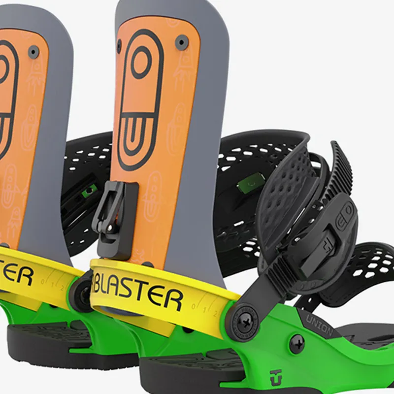 Deeluxe Ski Bindings M L Single Snowboard Freestyle Colorful Green-2