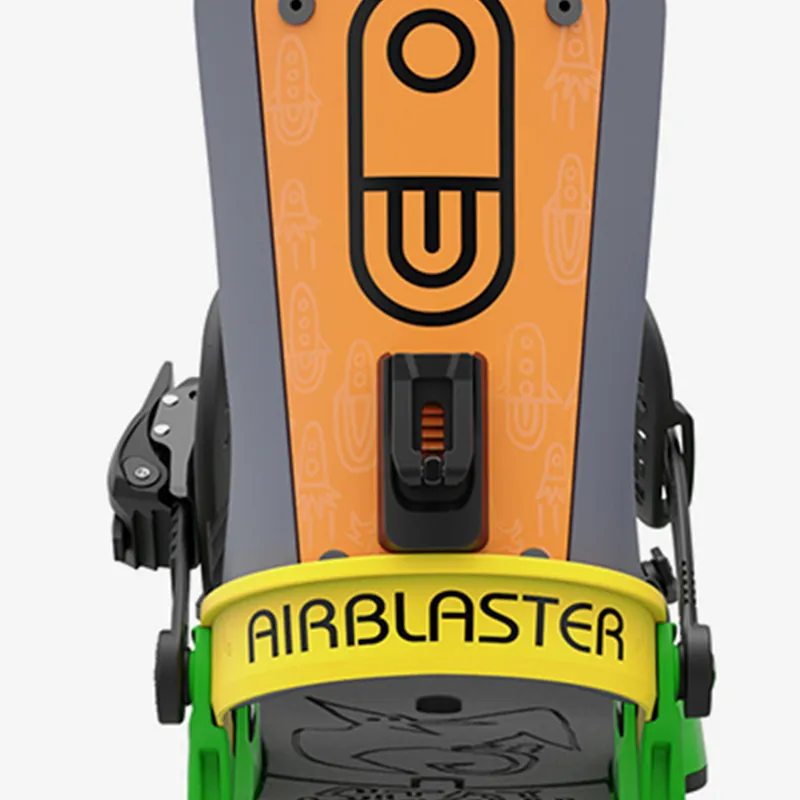 Deeluxe Ski Bindings M L Single Snowboard Freestyle Colorful Green-3