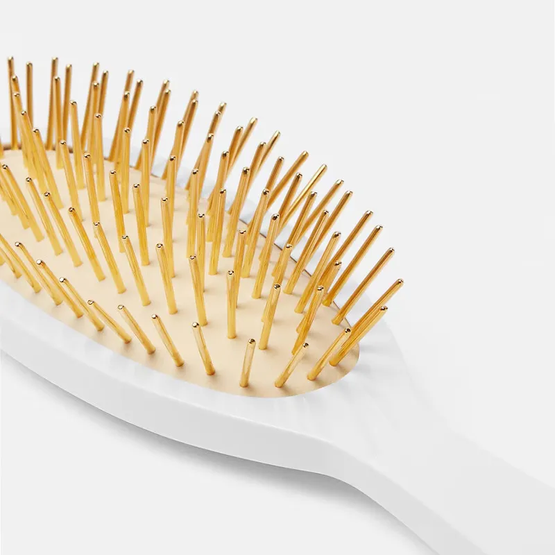 VERSACE Metal Brush Bristles Comb Massage Shaping-3