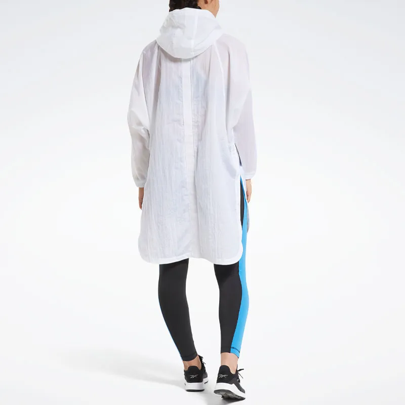 Reebok W WORKOUT READY Trench Coat Women's White-3