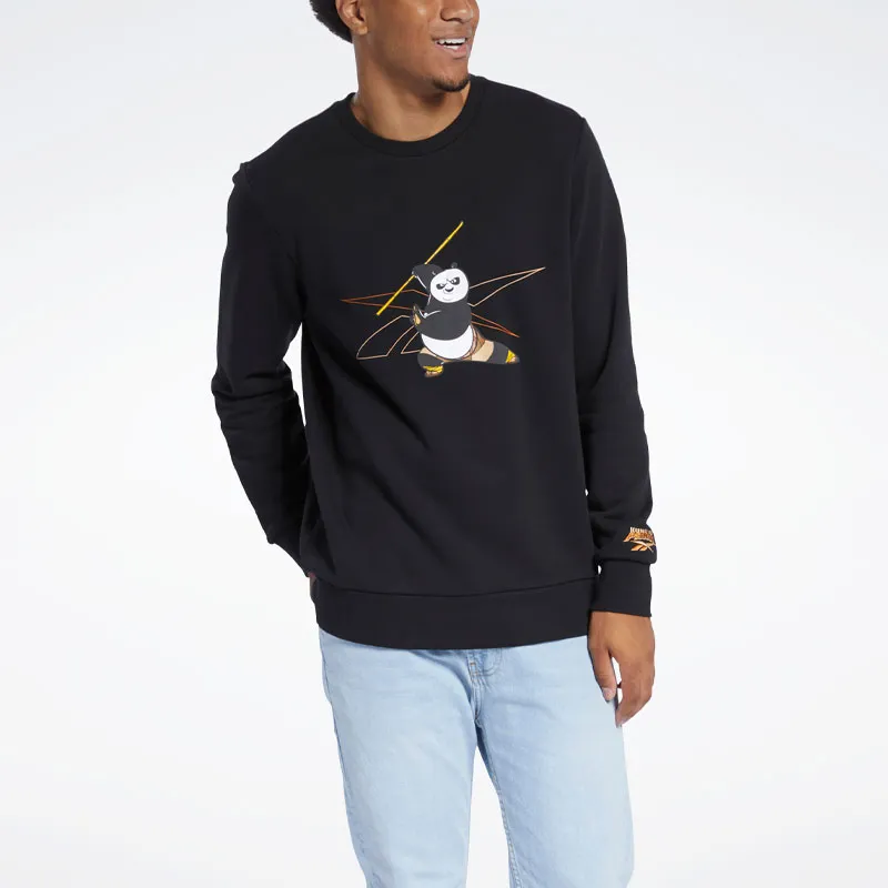 Reebok x GONGFUXIONGMAO LIANMINGKUAN Sweatshirt Unisex Black-1