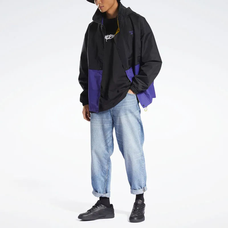 Reebok CLASSICS RETRO OUTDOOR UNISEX WOVEN Jackets Coats Unisex Black-3