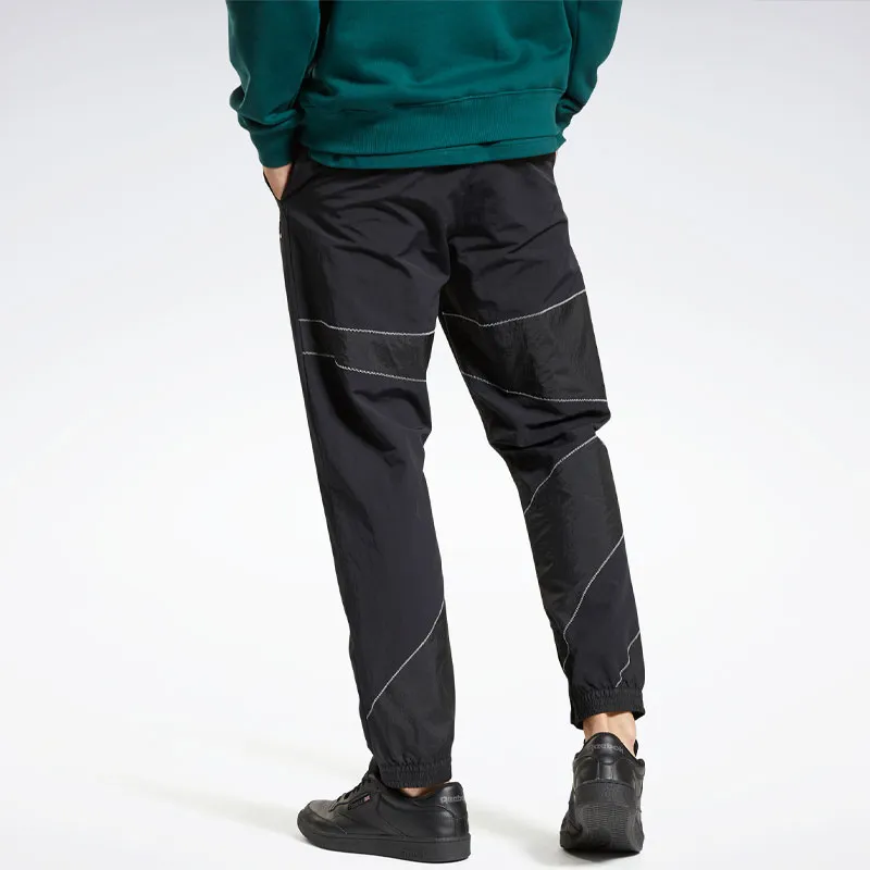 Reebok X EIGHTYONE 81 WOVEN VECTOR Knitted Sports Pants Unisex Black-2