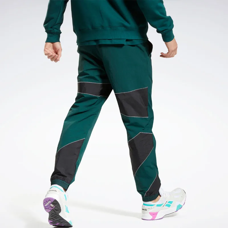Reebok X EIGHTYONE 81 WOVEN VECTOR Knitted Sports Pants Unisex Green-2