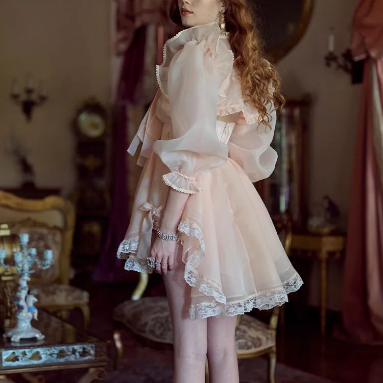 Selkie Long Sleeved Dresses Women's Sandstone Pink-1