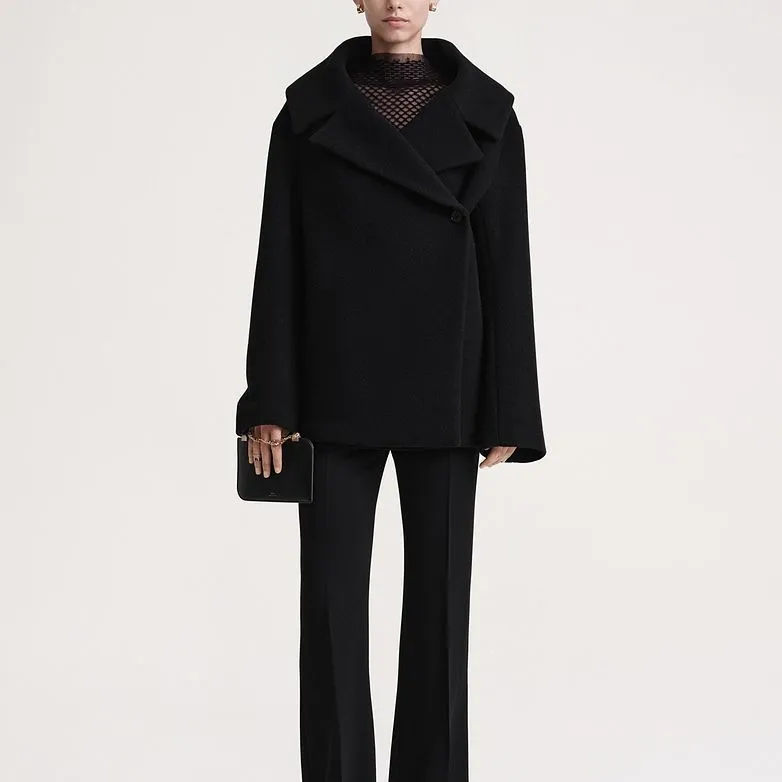 TOTEME Wrap Felted Jacket-1