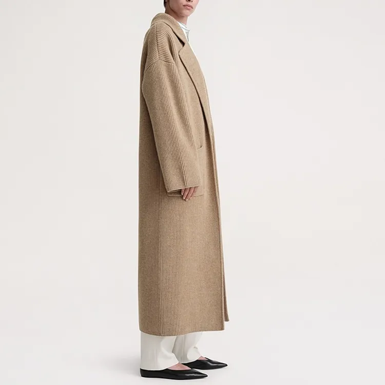 TOTEME Drop-shoulder Ribbed-knit Cardigan-2