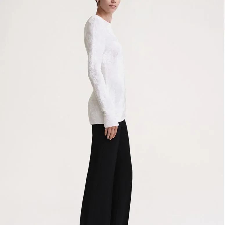 TOTEME Slim Chenille knit Top-2