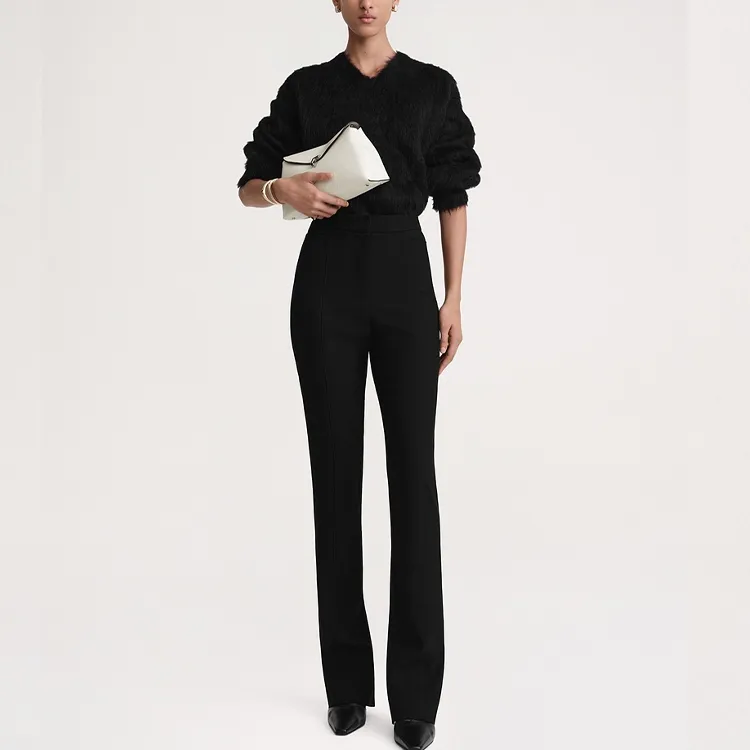 TOTEME Slim Tailored Trousers-3