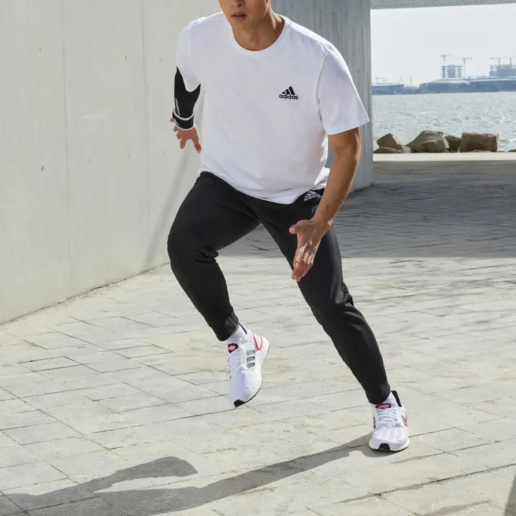 Adidas Essentials Single Jersey Tapered Cuff Pants-6