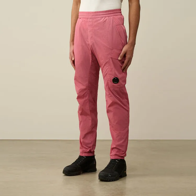 C.P.Company SS24 Casual Pants Men's Red Sprout Color-3