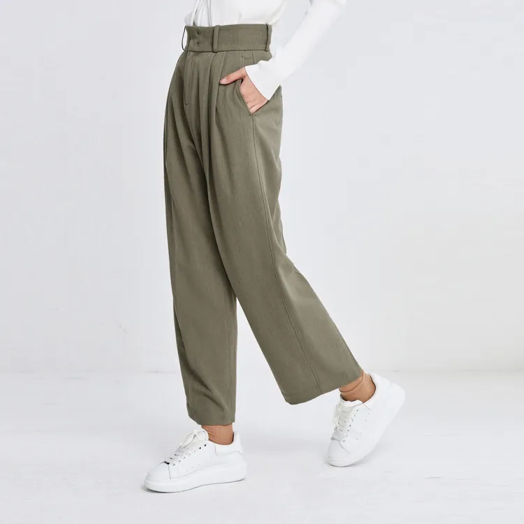GAP Suit Trouser Women's Light Brown-4
