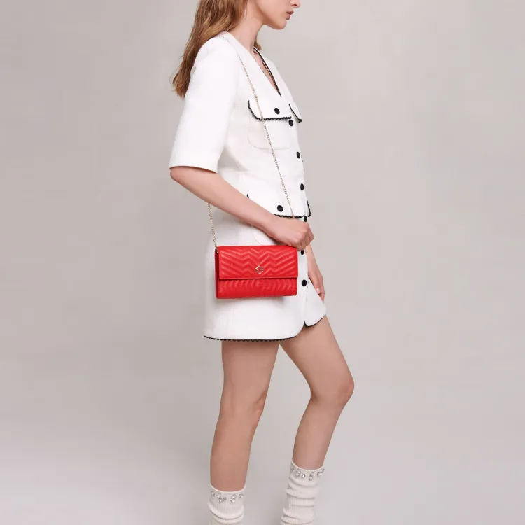 Maje V neck Button up Minidress-3