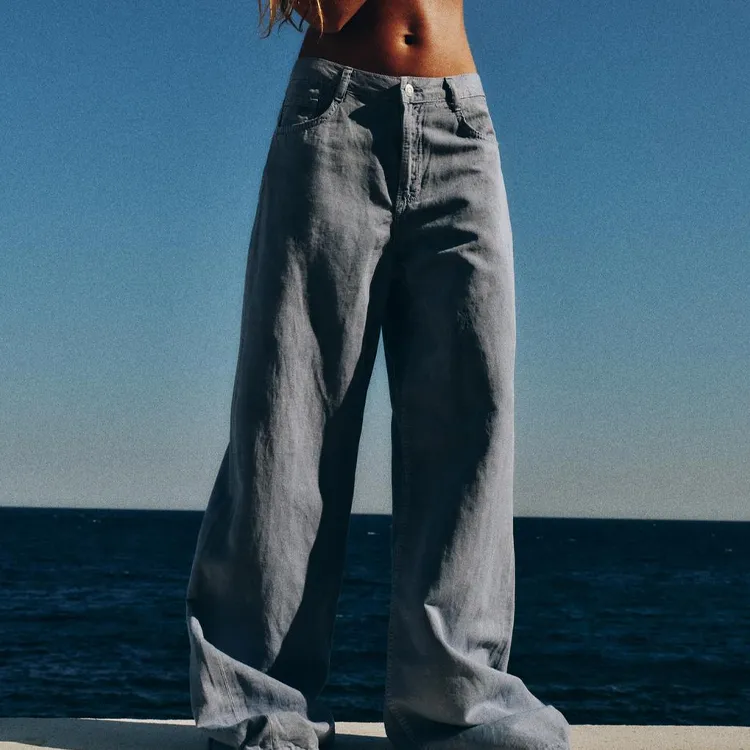 ZARA Jeans Women's Blue-2