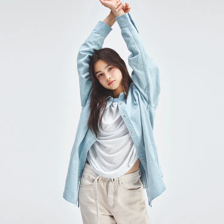 COVERNAT Shirt Unisex Light Blue-4