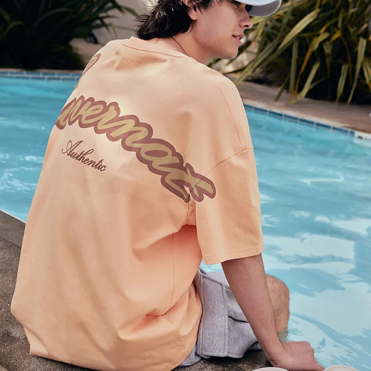 COVERNAT SS24 T Shirt Men's Salmon-2