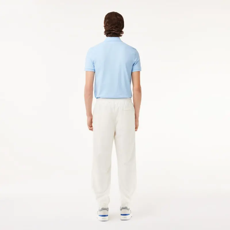 LACOSTE Knitted Sports Pants Men's White-3