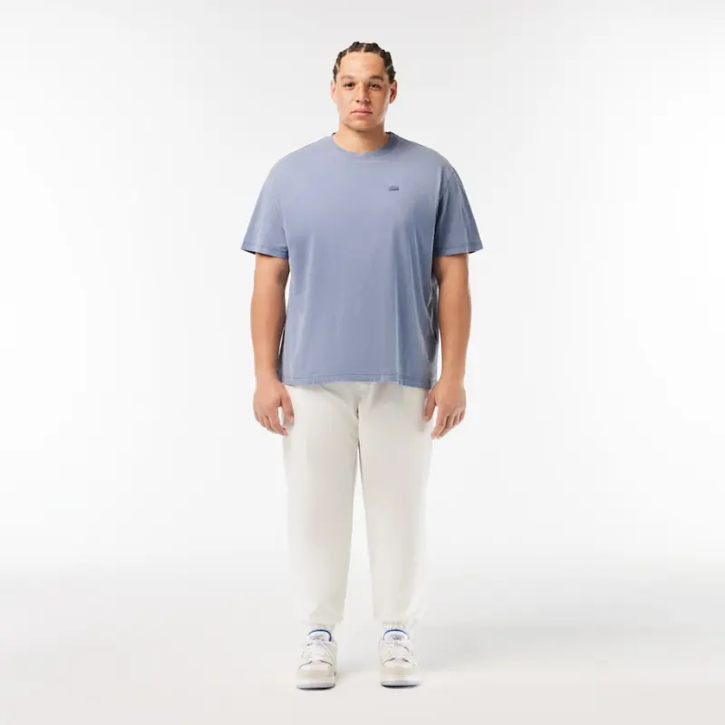 LACOSTE Knitted Sports Pants Men's White-5