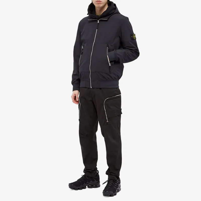 STONE ISLAND Jackets Coats Men's Black-3