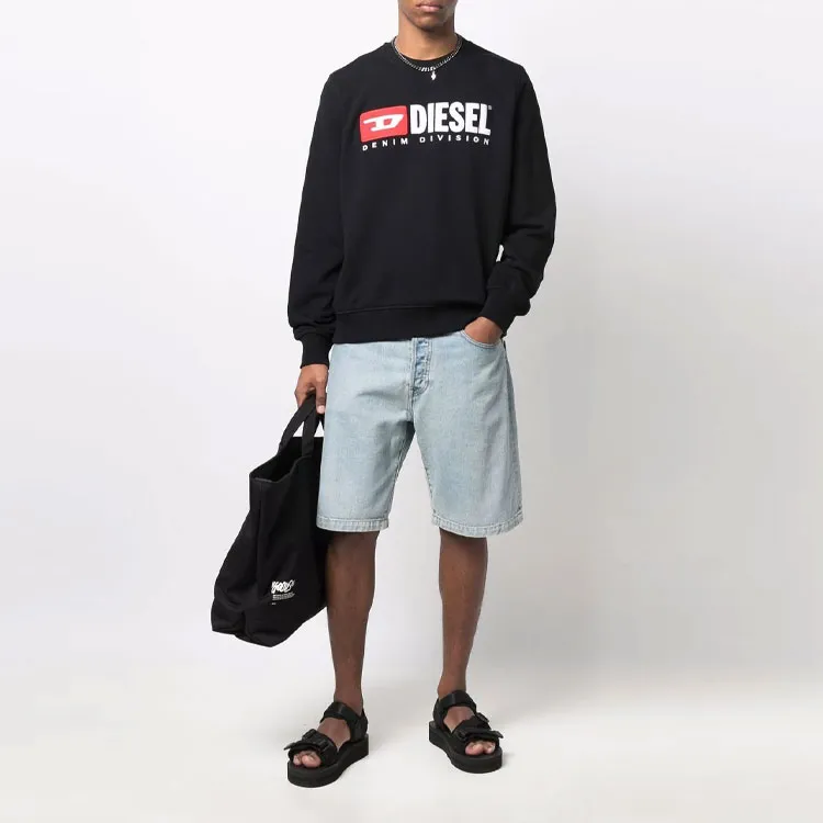 DIESEL Sweatshirts Men Black-1