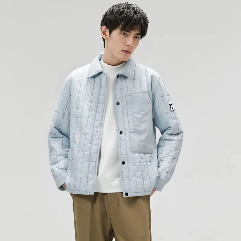 STONE ISLAND SS24 Jackets Coats Men's Ice Frost Blue-2