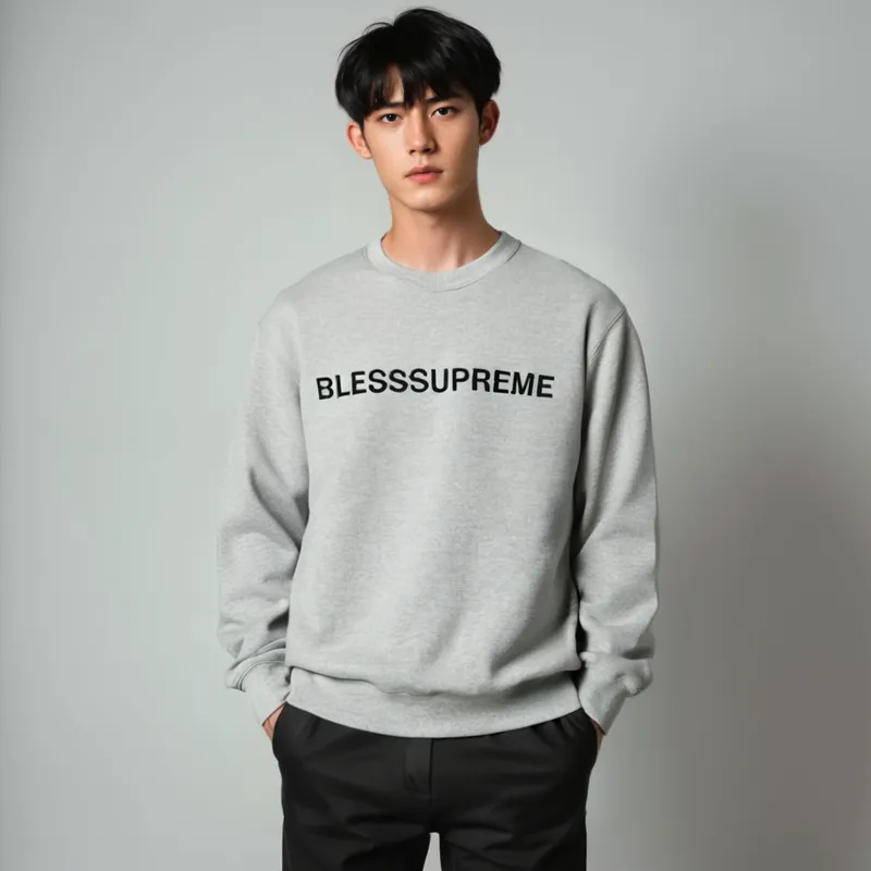 Supreme Bless Crewneck-4