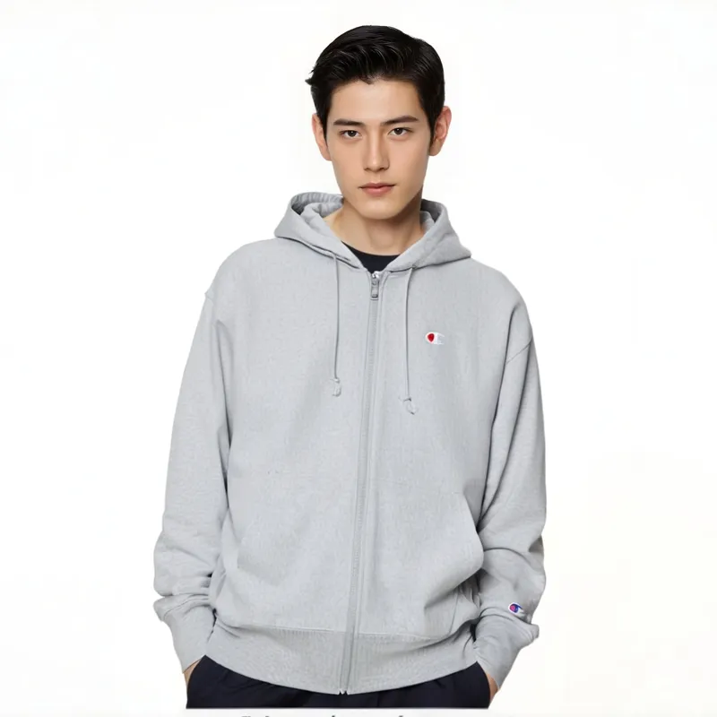 Champion Reverse Weave Sweatshirt Unisex Gray-2