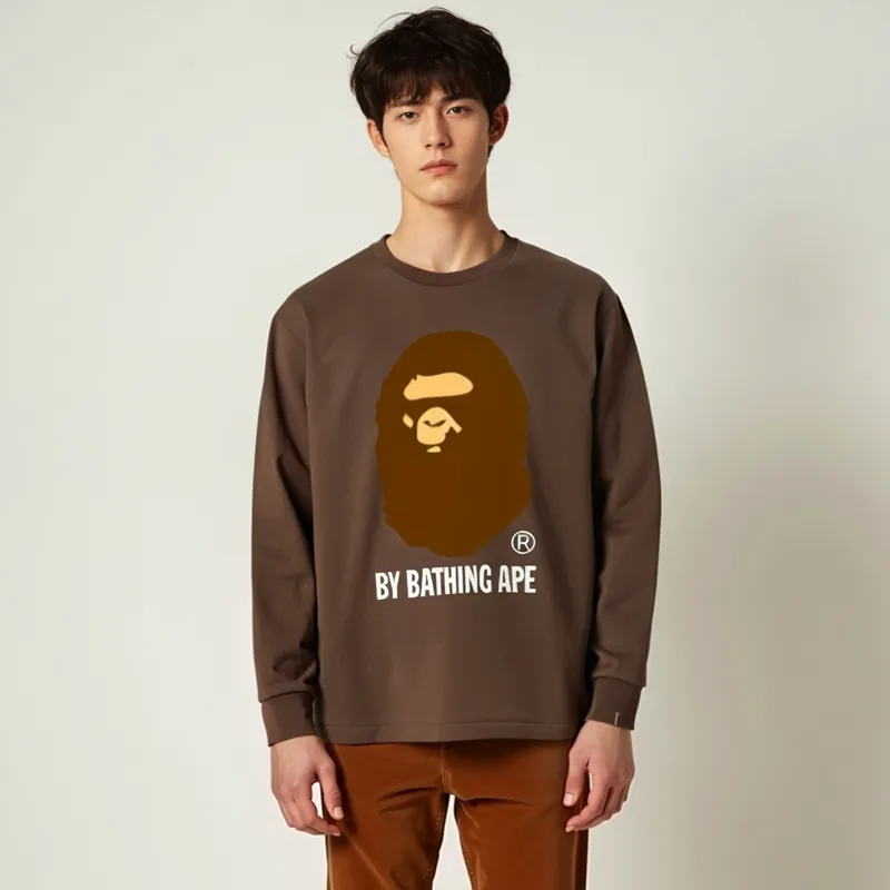 A BATHING APE By Bathing Ape L/S Tee-5