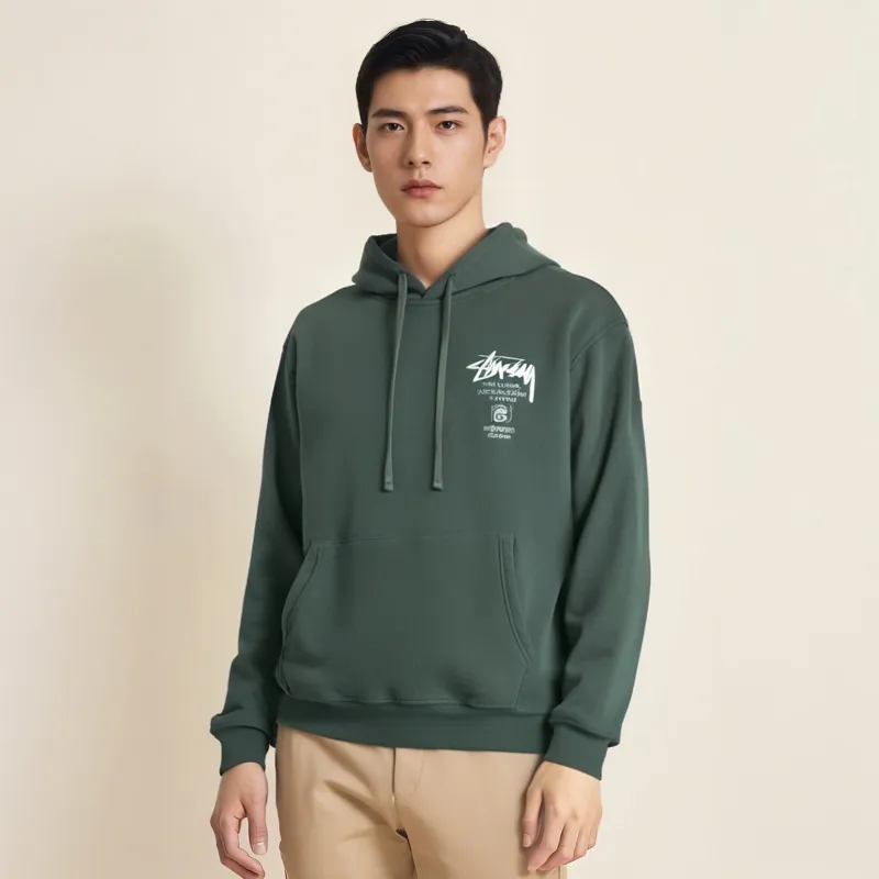 Stussy World Tour Pigment Dyed Hoodie-10
