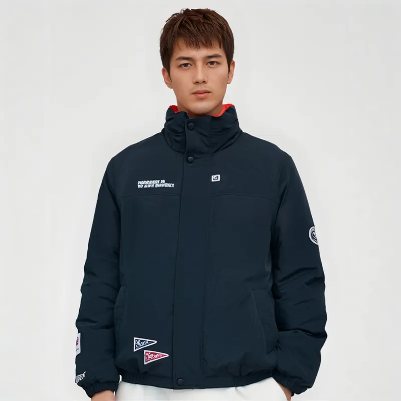 Aape By *A Bathing APE® Funnel neck Reversible Jacket-8