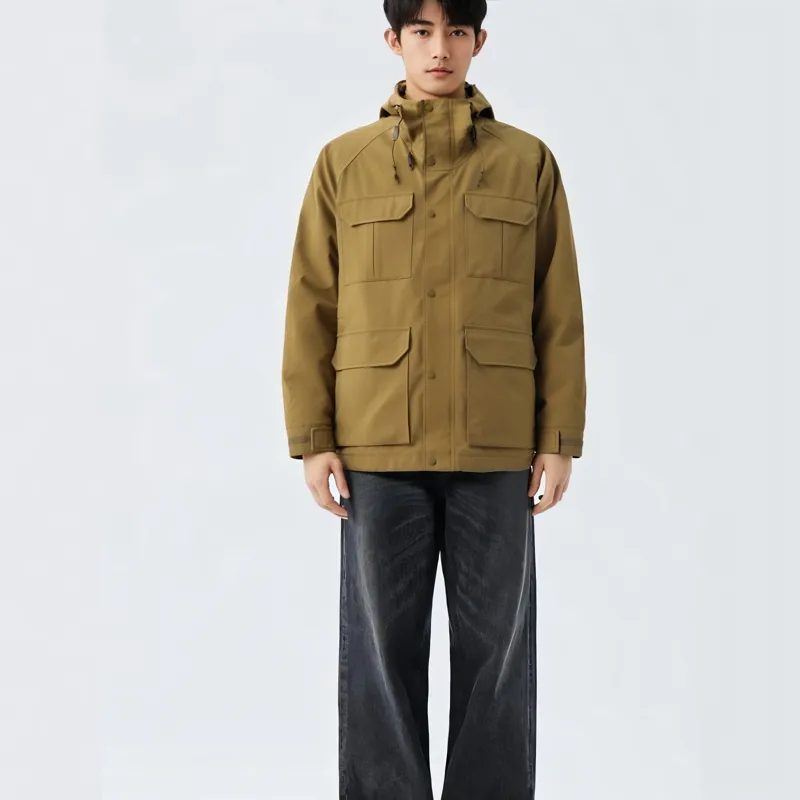 UNIQLO Jackets Unisex Camel-2