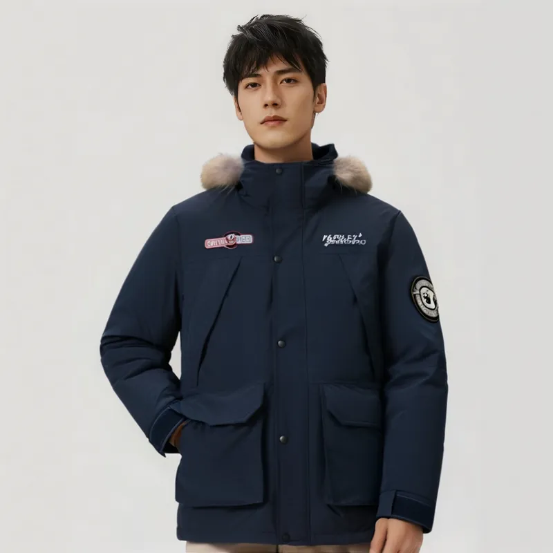 Hurley x YANWANGDONGMAN Down Jacket Unisex-13