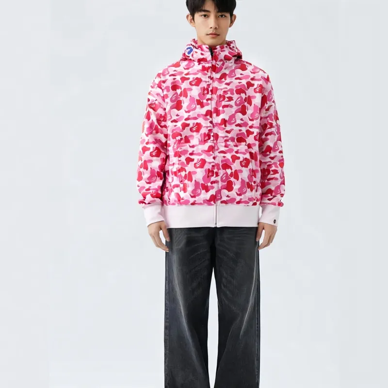 Bape Abc Camo Shark Full Zip Hoodie-2