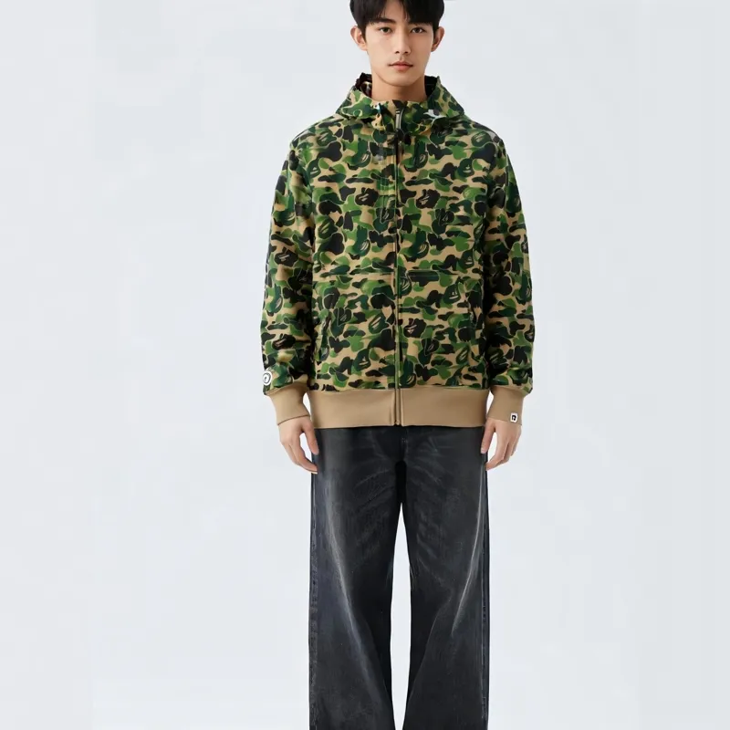 Bape Abc Camo Shark Full Zip Hoodie-2
