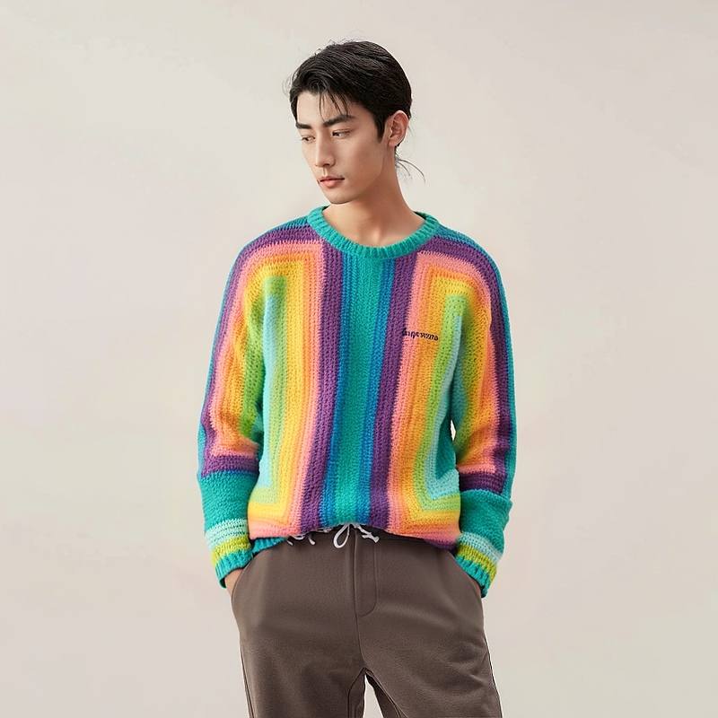 Supreme Hand Crocheted Sweater - POIZON