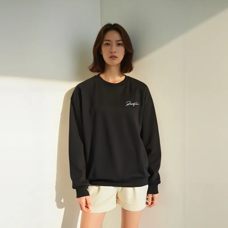 ZMOH Crewneck Sweatshirt Unisex Couple's-4