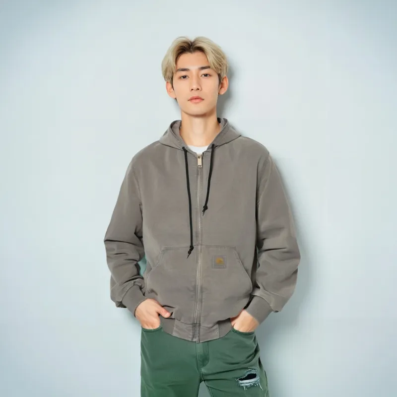 Carhartt WIP Jackets Unisex Washed Gray-2