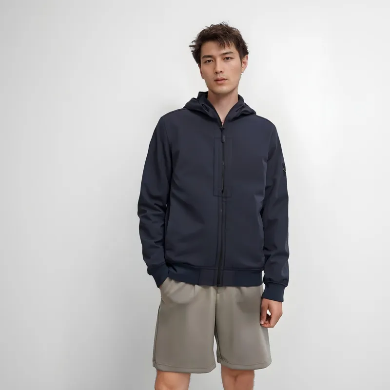 STONE ISLAND Zip Up Drawstring Jacket-2