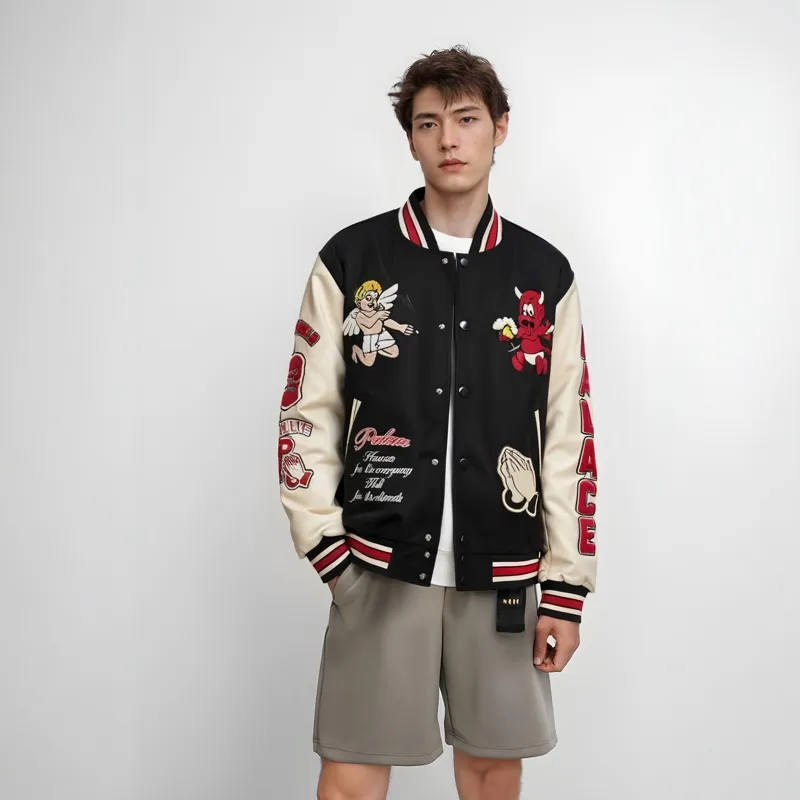 PALACE Fallen Angels Varsity Jacket-3