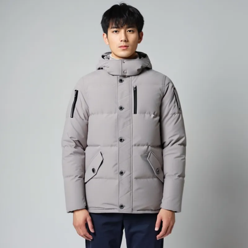 Moose Knuckles Jackets Men Gray-2